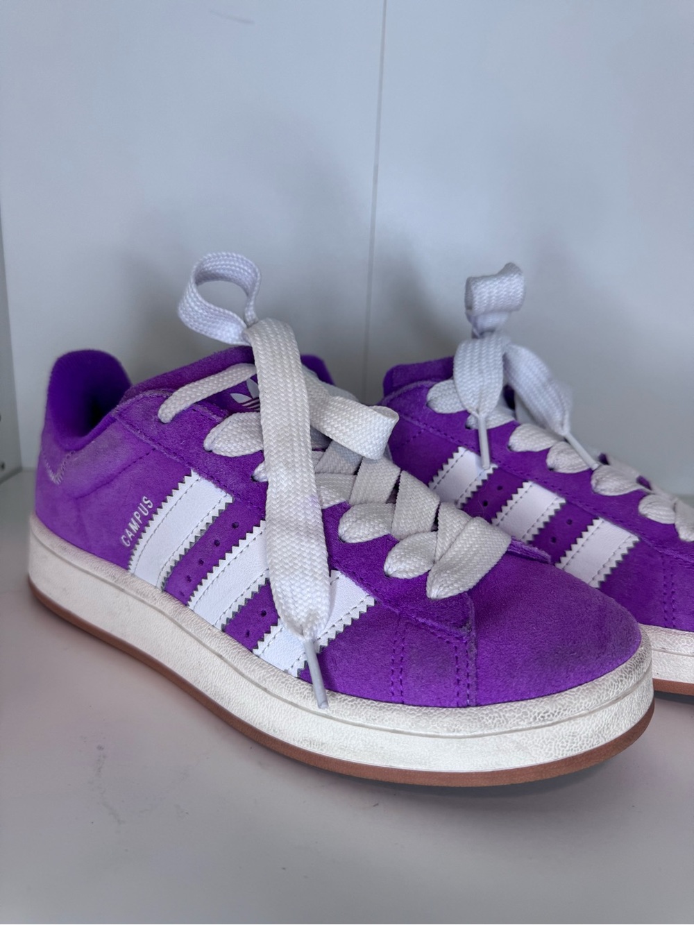adidas Campus 00s Purple Suede Sneakers Women’s 6.5 IF9616